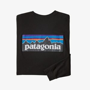 Patagonia Long-Sleeved P-6 Logo Responsibili-Tee